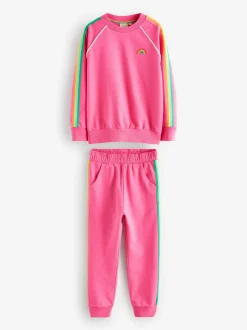 Roze - Little Bird by Jools Oliver set van sweatshirt en joggingbroek