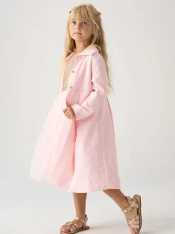 Roze - Miss Jacquard Star Jacket and Sequin Dress Set