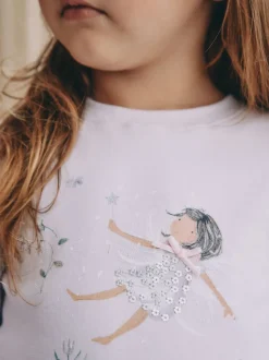 Roze / paarse fee - Verpakking van 2 knusse pyjama's (9 mnd-12 jr)