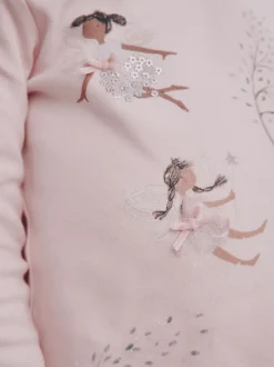 Roze / paarse fee - Verpakking van 2 knusse pyjama's (9 mnd-12 jr)