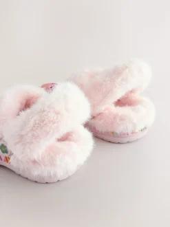 Roze - Peppa Pig behaaglijke gevoerde Pantoffel Klomp