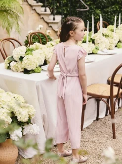 Roze - Plisse Jumpsuit (3-16yrs)