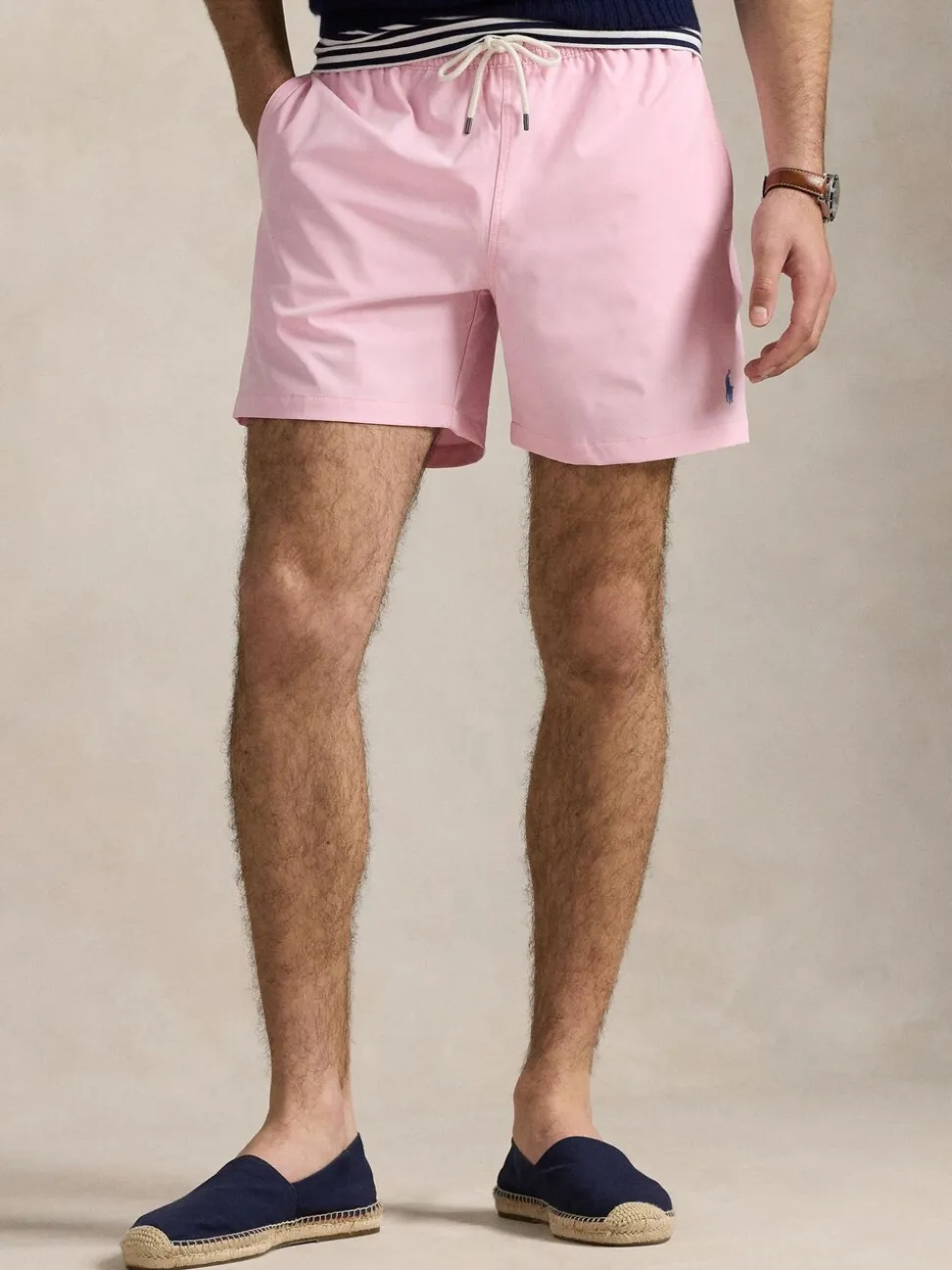 Roze - Polo Ralph Lauren Traveller Klassieke zwembroek