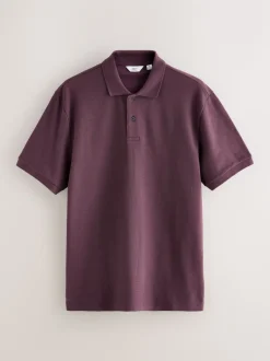 Roze - Regular Fit Textured Smart Polo Shirt