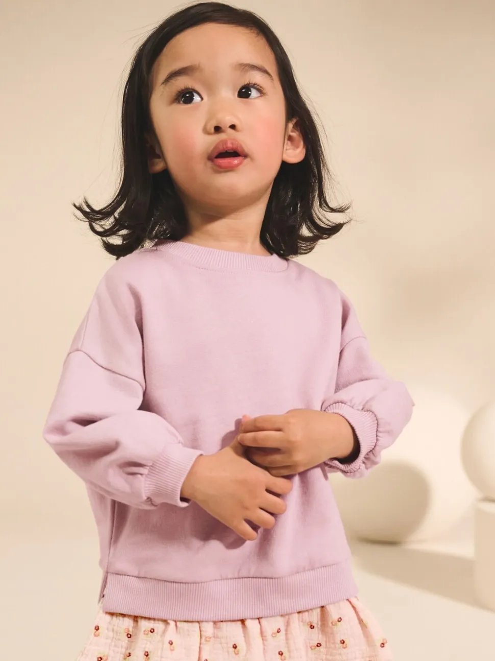 Roze - Set met top met lange mouwen en legging (3 mnd-7 jr)