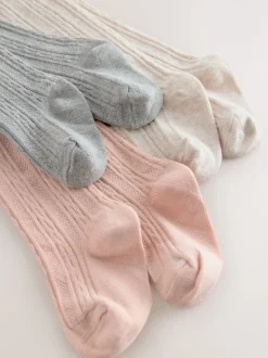 Roze - Set van 3 babymaillots (0 mnd-2 jr)