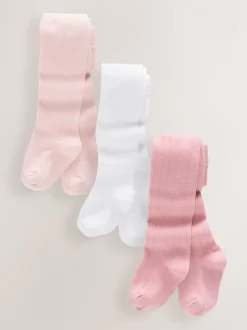 Roze - Set van 3 babymaillots (0 mnd-2 jr)