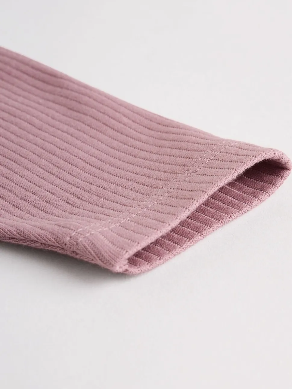 Roze - Set van 5 babyrompertjes met lange mouwen