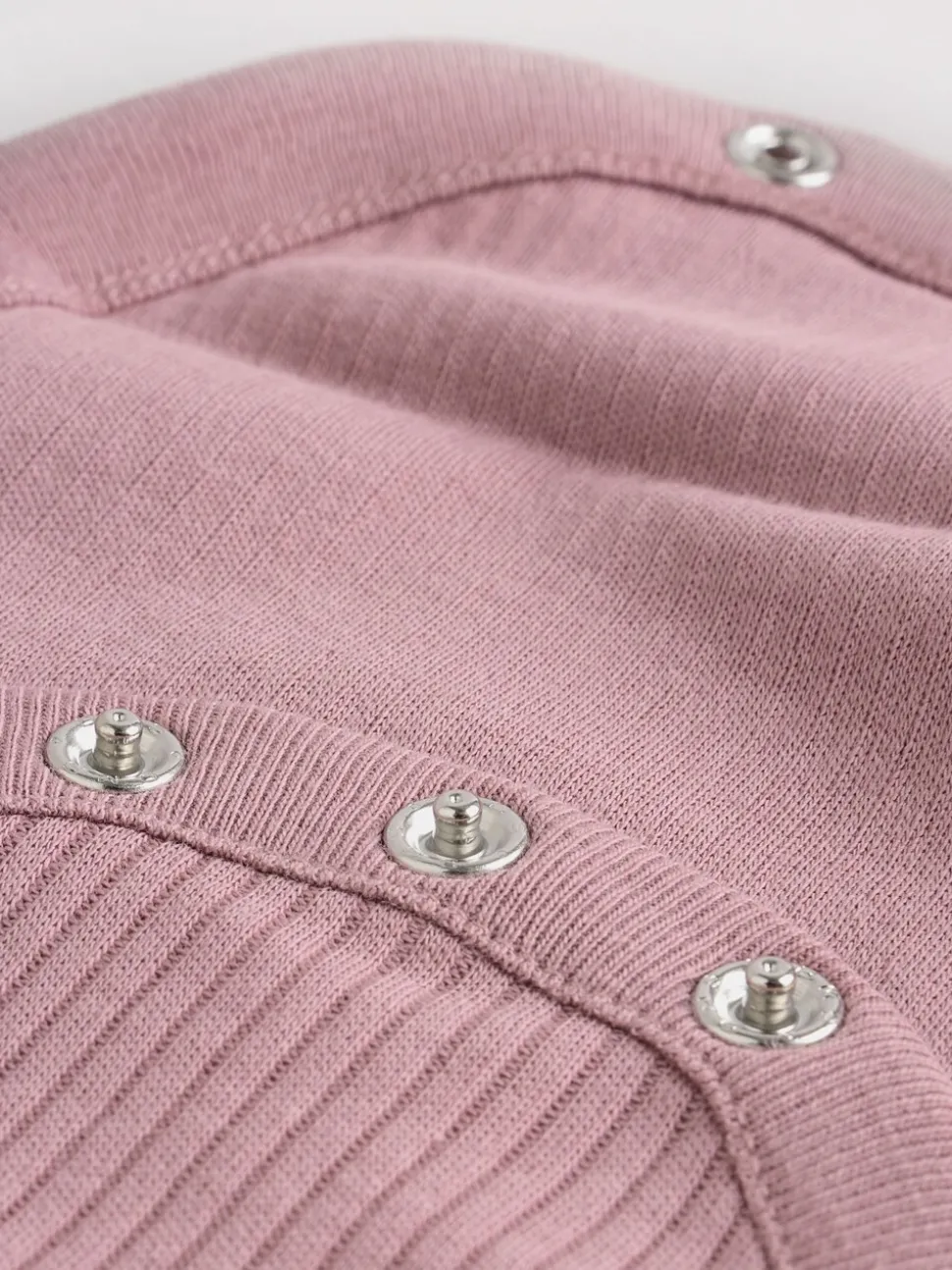 Roze - Set van 5 babyrompertjes met lange mouwen