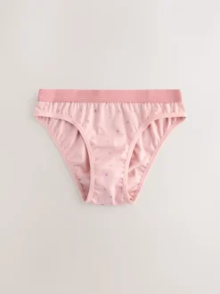 Roze - Set van 5 Bikini Onderbroeken (1.5-16jr)