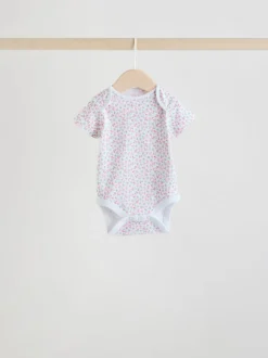 Roze - Short Sleeve Baby Bodysuit