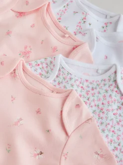 Roze - Short Sleeve Baby Bodysuit