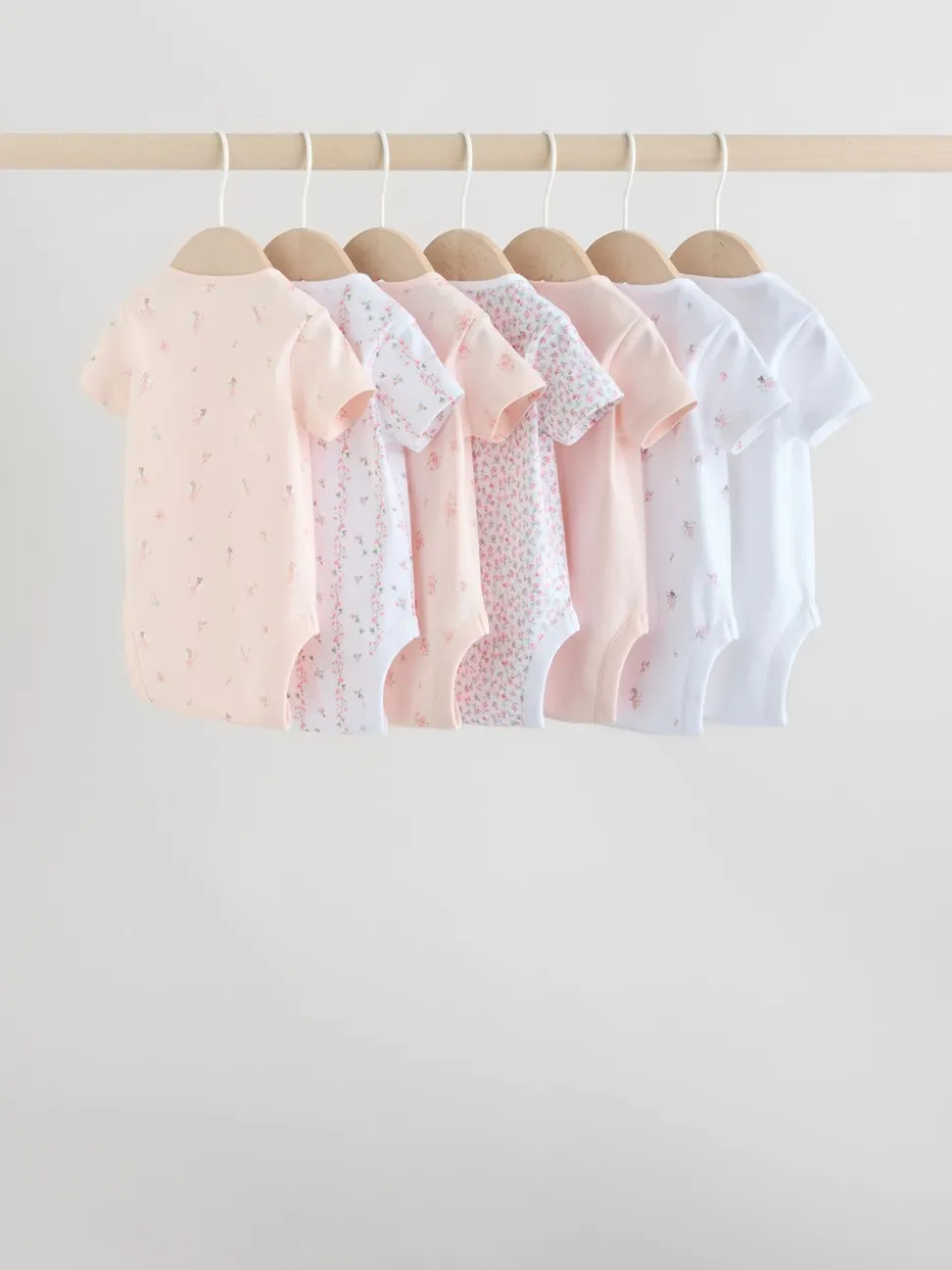 Roze - Short Sleeve Baby Bodysuit