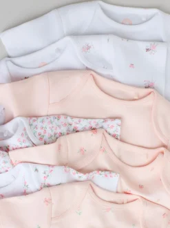 Roze - Short Sleeve Baby Bodysuit