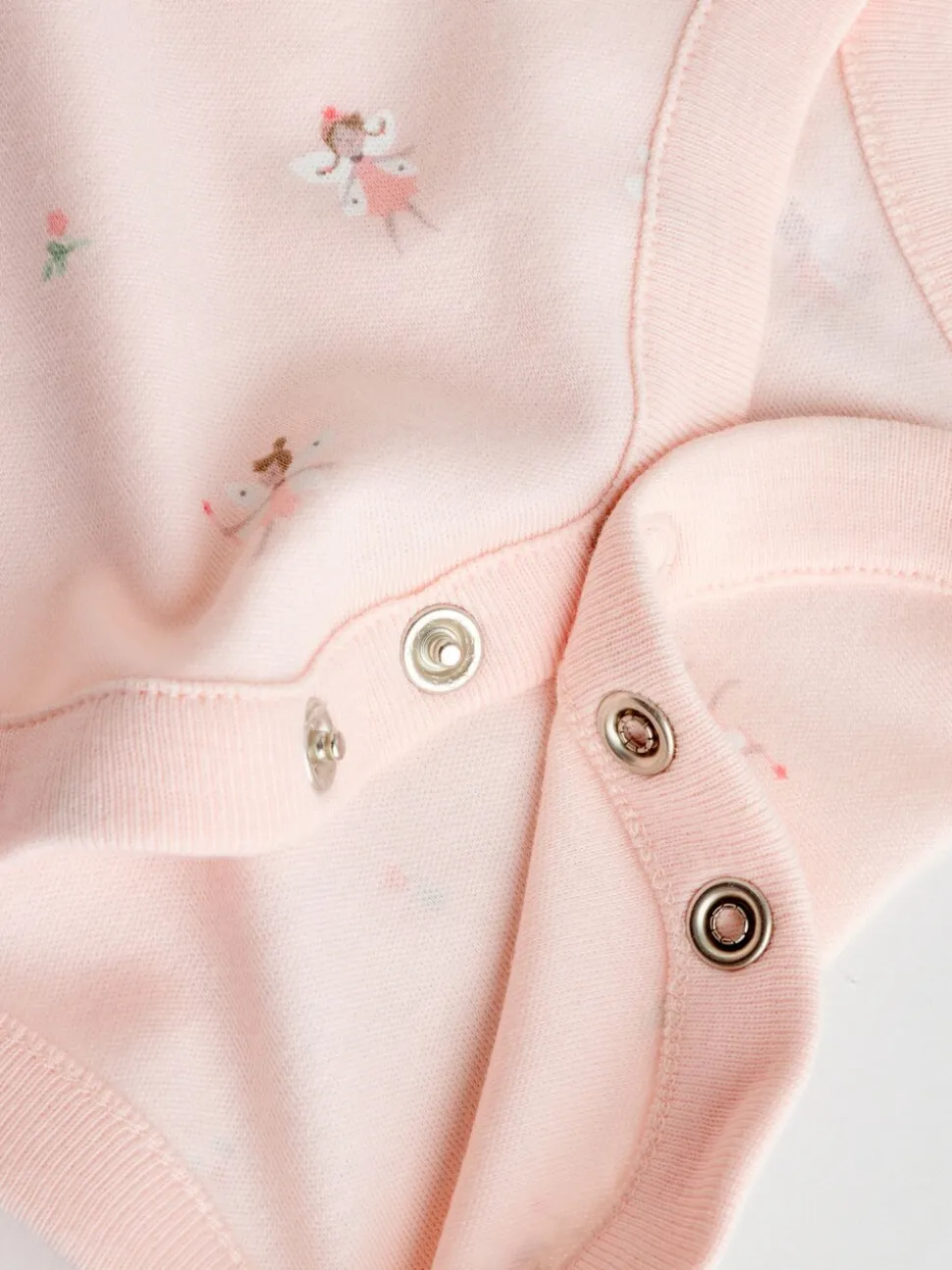 Roze - Short Sleeve Baby Bodysuit
