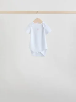 Roze - Short Sleeve Baby Bodysuit