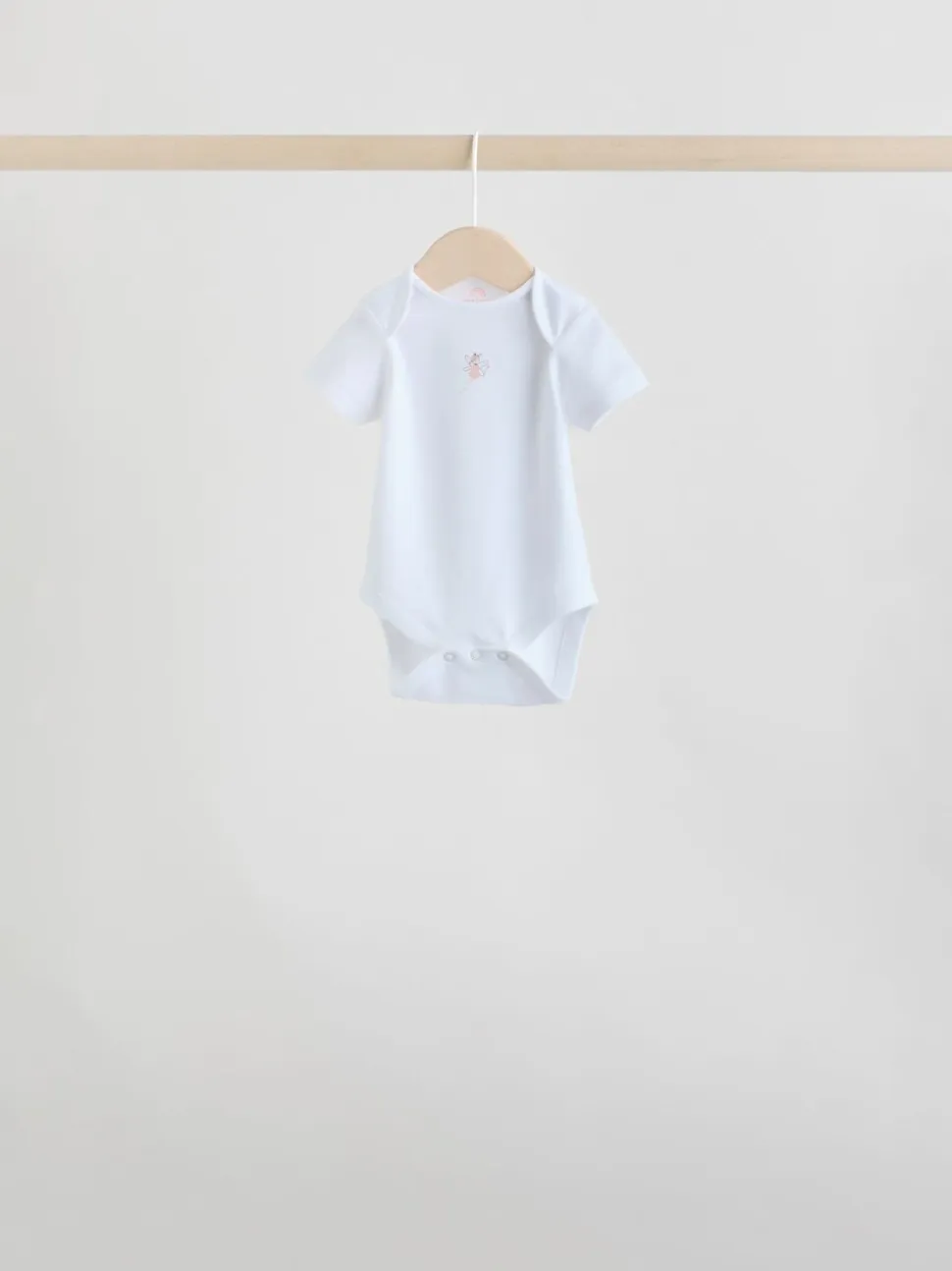 Roze - Short Sleeve Baby Bodysuit