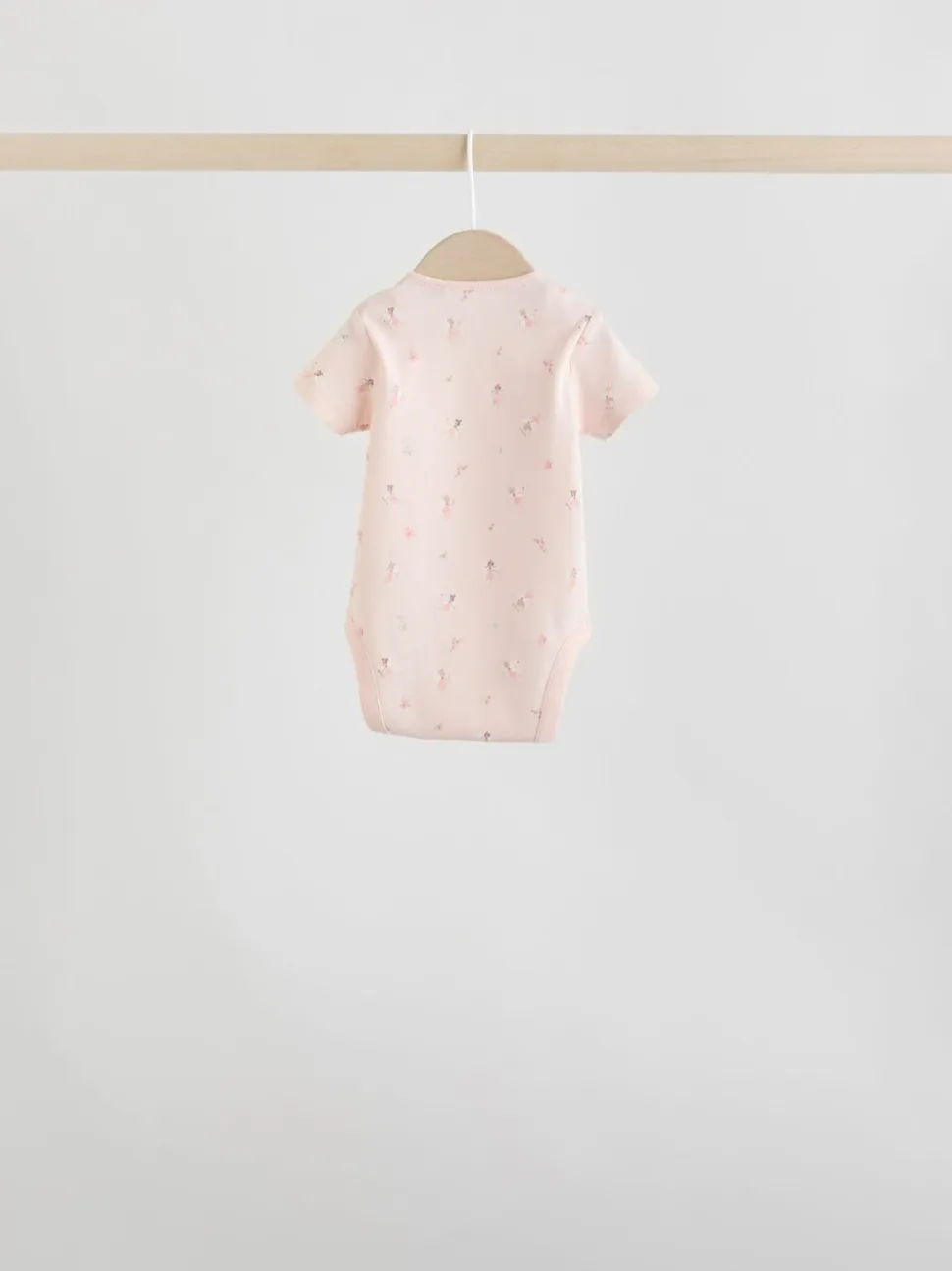 Roze - Short Sleeve Baby Bodysuit