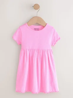 Roze - Short Sleeve Ribbed Dresses 2 Pack (3mths-7yrs)