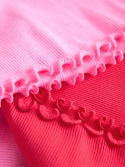 Roze - Short Sleeve Ribbed Dresses 2 Pack (3mths-7yrs)