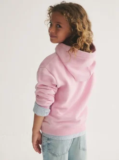 Roze - Superdry Essentials-hoodie