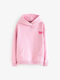 Roze - Superdry Essentials-hoodie