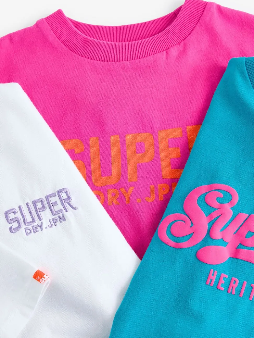 Roze - Superdry T-Shirts 3 Pack
