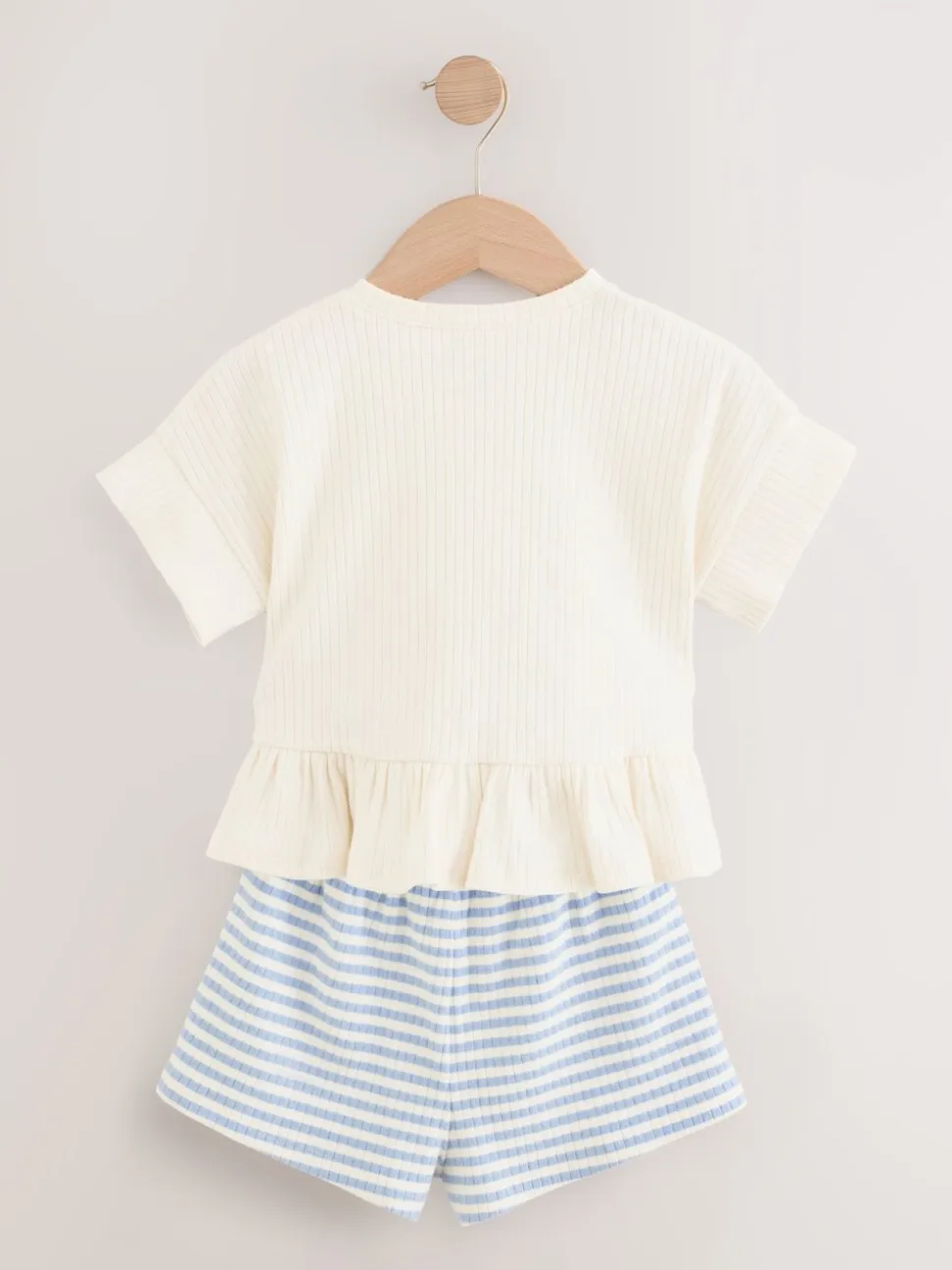 Roze - T-shirt en shorts verpakking van 2 stuks (3 mnd - 7 jr)