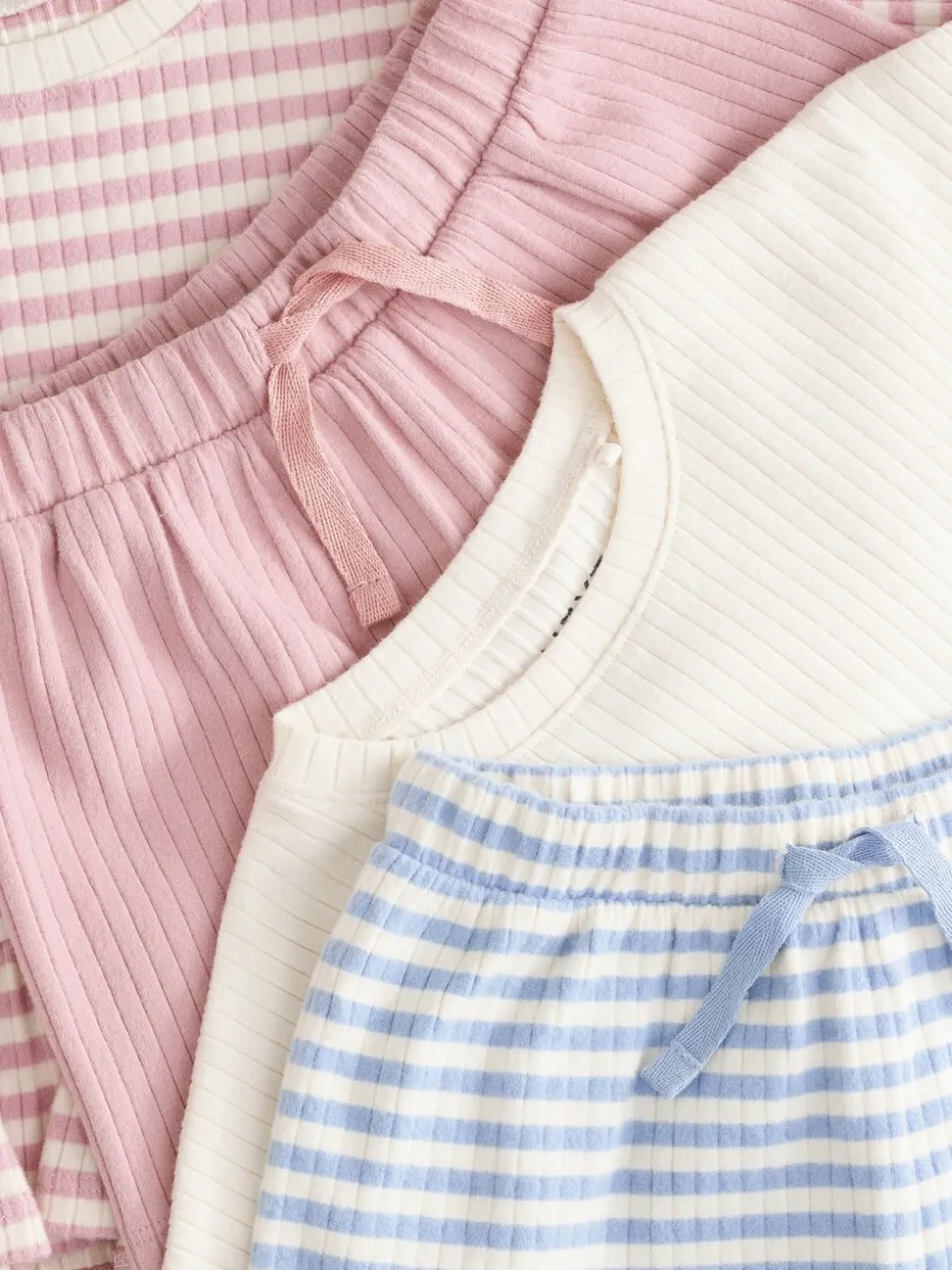 Roze - T-shirt en shorts verpakking van 2 stuks (3 mnd - 7 jr)