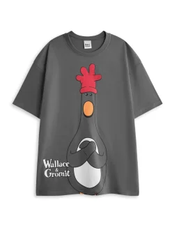 Roze - Vanilla Underground Wallace And Gromit herenpyjama's van 100% katoen