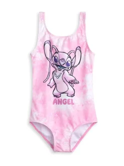 Roze - Vanilla Underground Meisjes Disney Lilo & Stitch Multicolour Stitch Zwempak