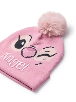 Roze - Vanilla Underground Disney Lilo & Stitch meisjes-muts en -handschoenenset