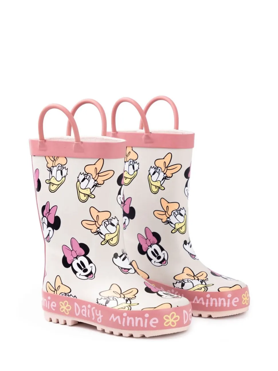 Roze - Vanilla Underground Mickey & Pluto Laarzen met hengsels voor Jongens