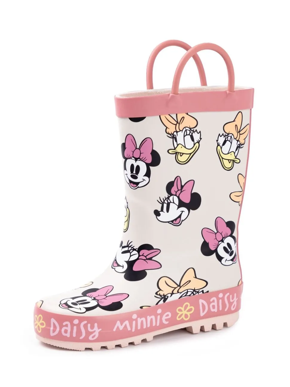 Roze - Vanilla Underground Mickey & Pluto Laarzen met hengsels voor Jongens