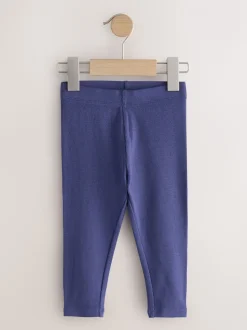 Roze - Verpakking van 5 geribbelde Leggings (3mnd -7jr)
