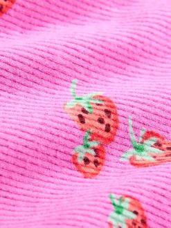 Roze - Verpakking van 5 geribbelde Leggings (3mnd -7jr)