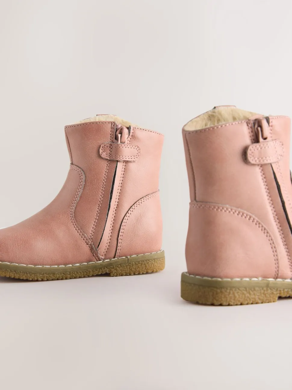 Roze - Western enkellaarsjes