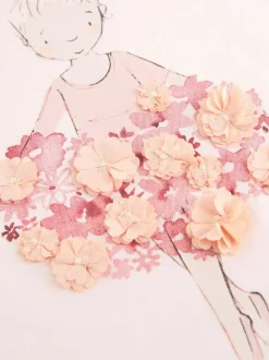 Roze ballerina - T-shirt met korte mouwen (3 mnd-7 jr)