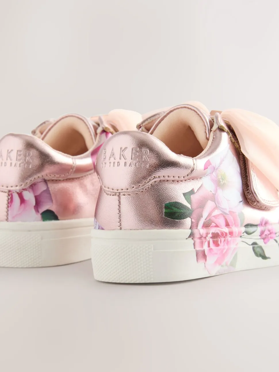 Roze bloemen - Baker by Ted Baker - Organza Corsage sneakers voor meisjes
