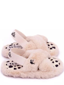 Roze met Barbie - Vanilla Underground Fluffy Slippers