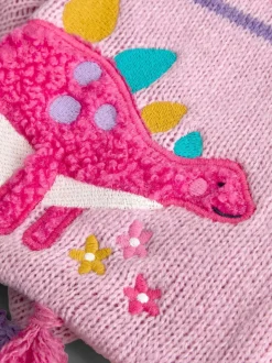 Roze met dinoprint - JoJo Maman Bébé Scarf