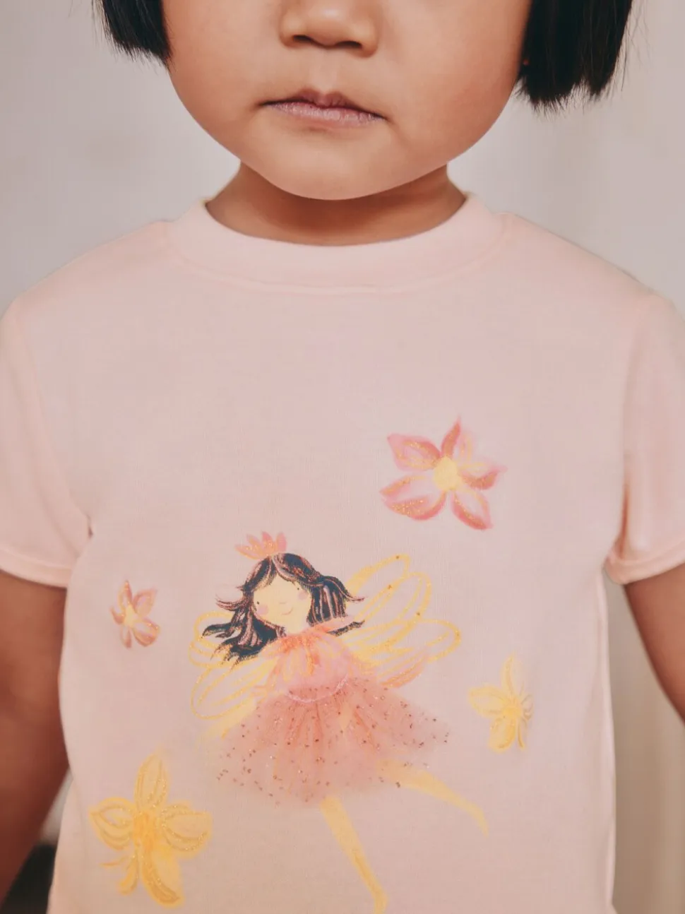 Roze met elfjes - Verpakking van 3 korte pyjama's (9mnd -10jr)