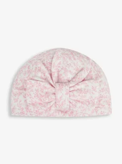 Roze met vrolijke print - JoJo Maman Bébé - Tulband