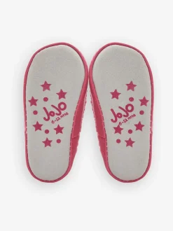Roze muis - Jojo Maman Bébé moccasin pantoffelsokken