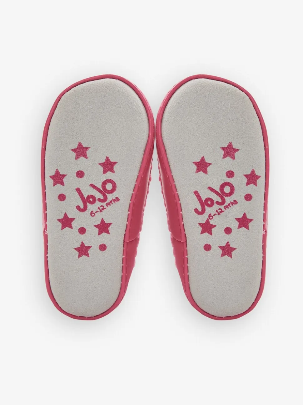 Roze muis - Jojo Maman Bébé moccasin pantoffelsokken