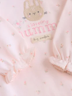 Roze Mummy - Gezinspyjama voor baby's (0-2jr)