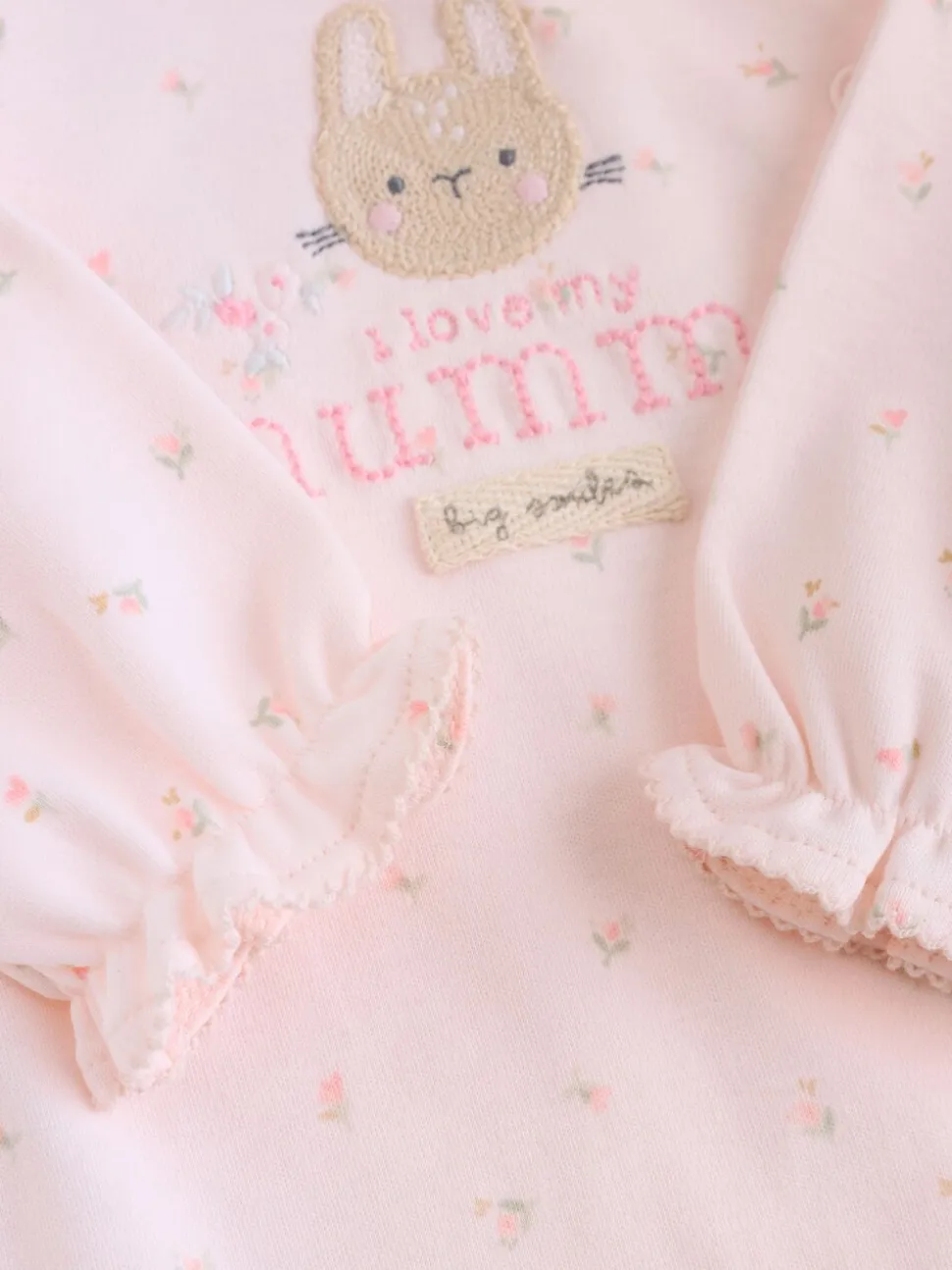 Roze Mummy - Gezinspyjama voor baby's (0-2jr)