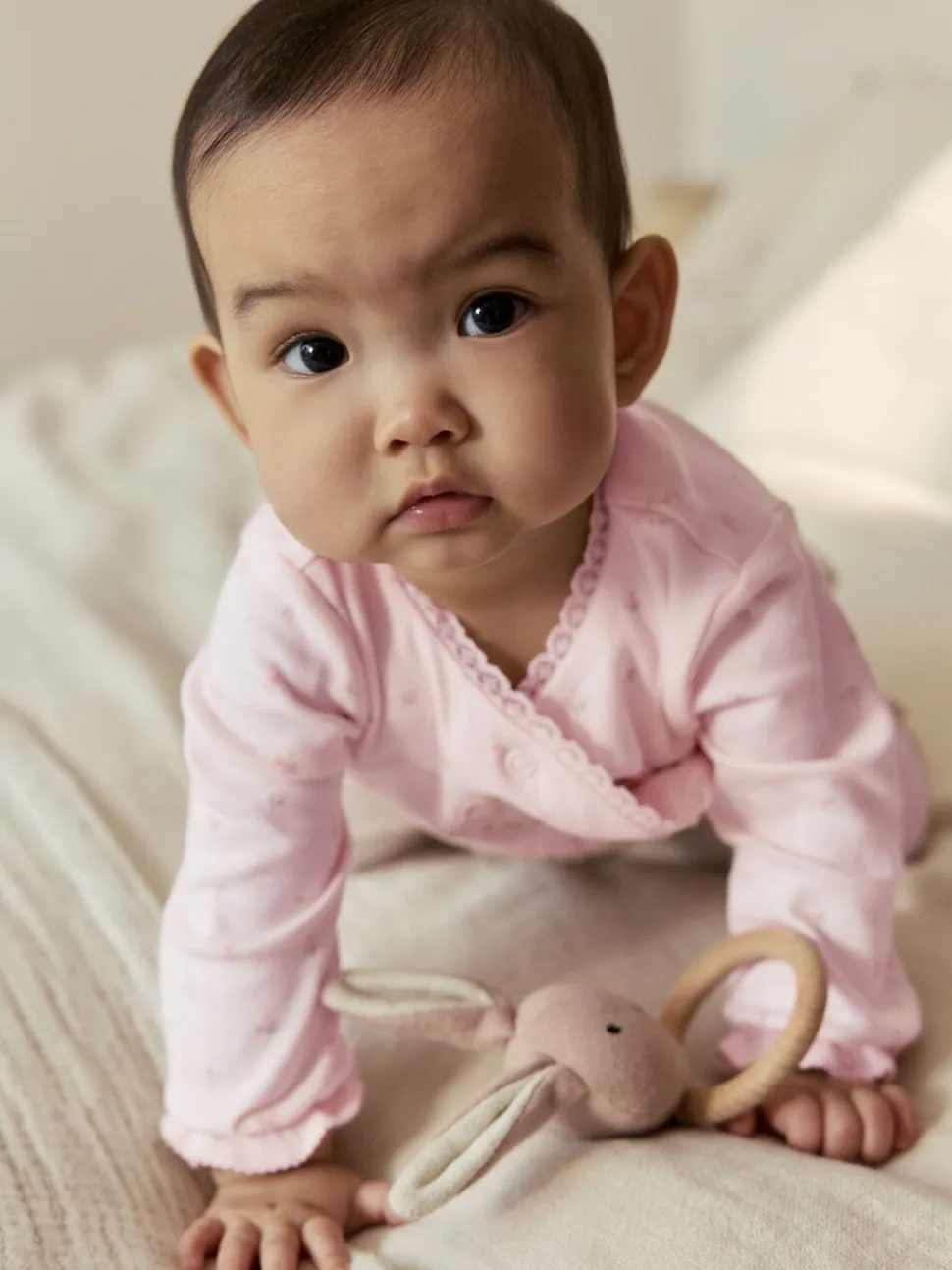 Roze Mummy - Gezinspyjama voor baby's (0-2jr)