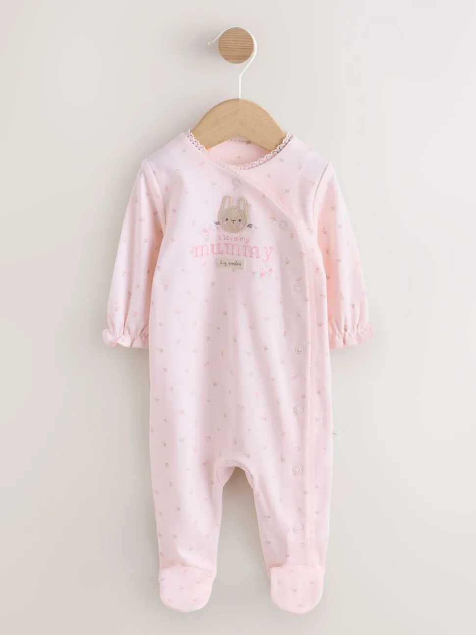 Roze Mummy - Gezinspyjama voor baby's (0-2jr)