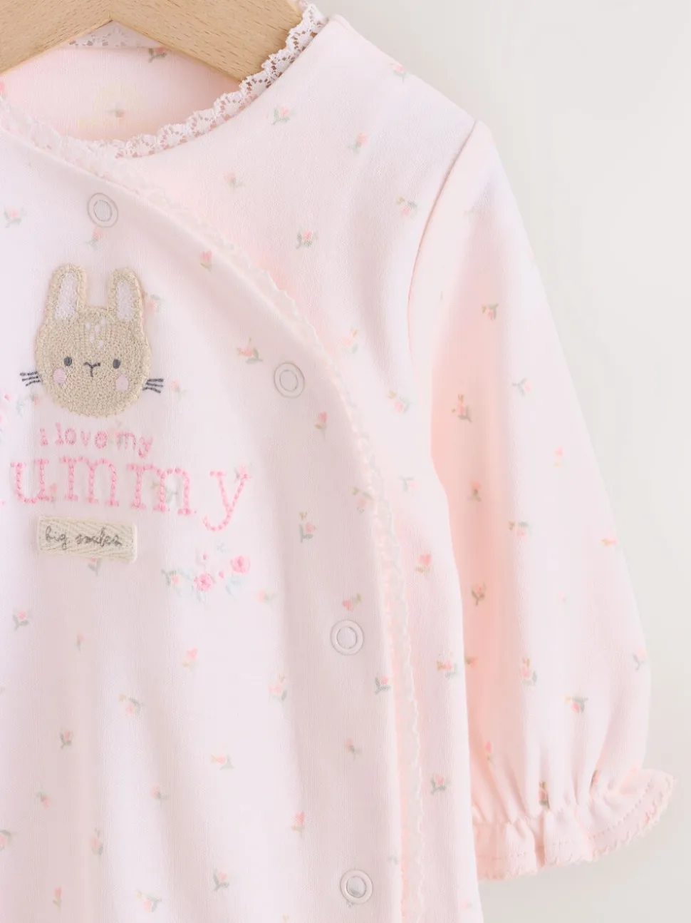 Roze Mummy - Gezinspyjama voor baby's (0-2jr)
